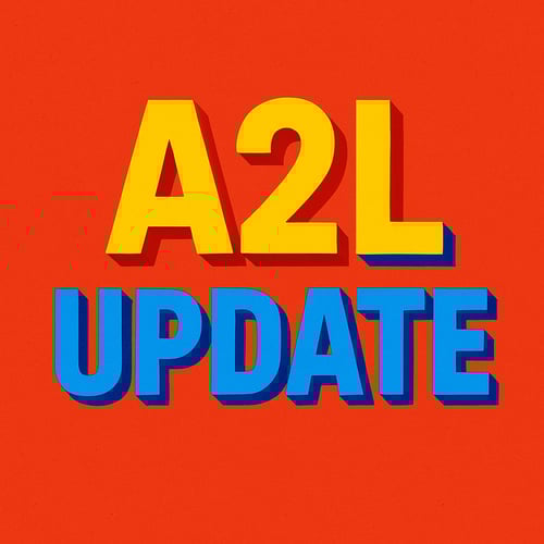  Red background with Yellow copy that says 
