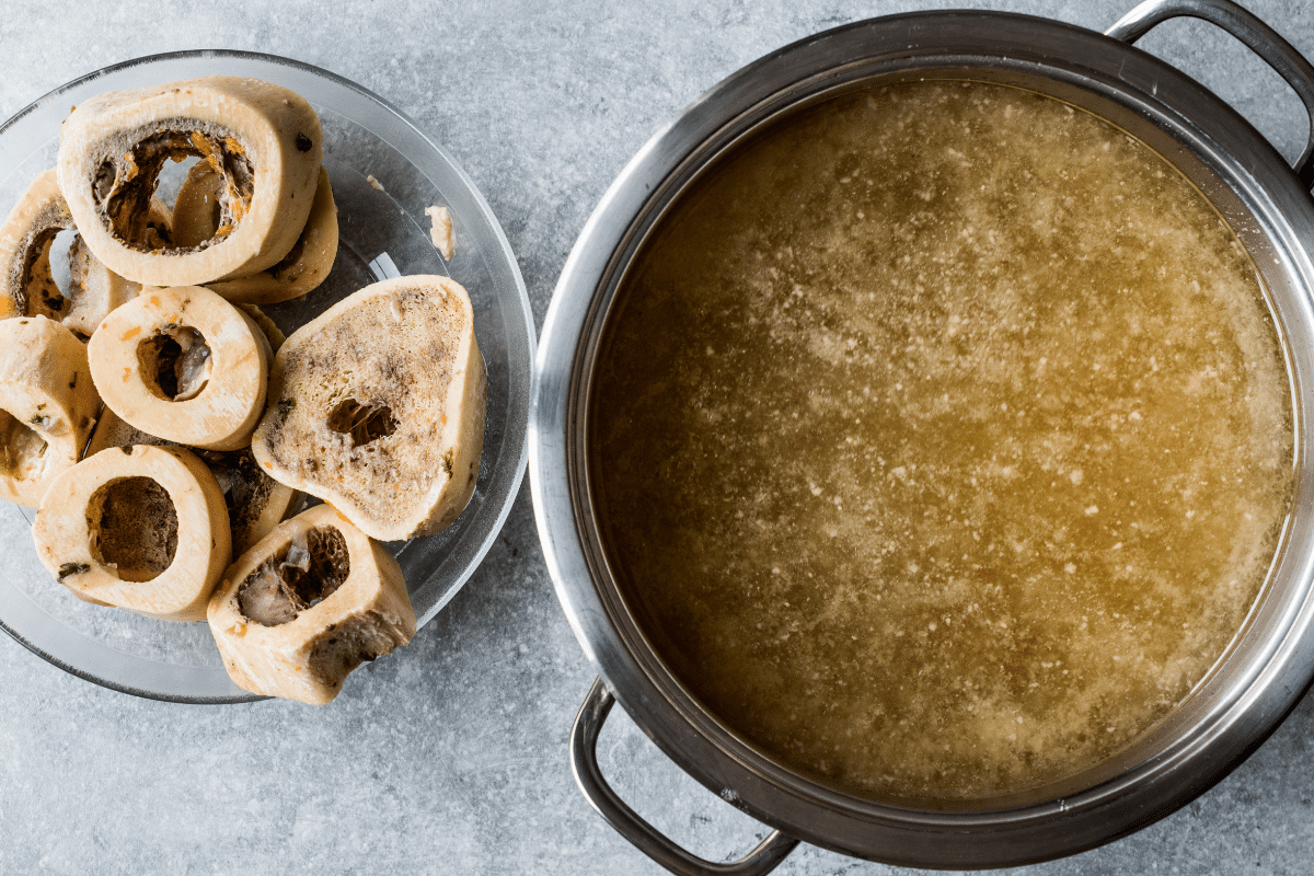 don't throw the bones out - make bone broth out of food waste