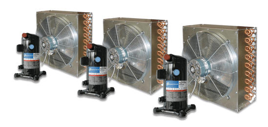 outdoor air cooled dedicated condensors