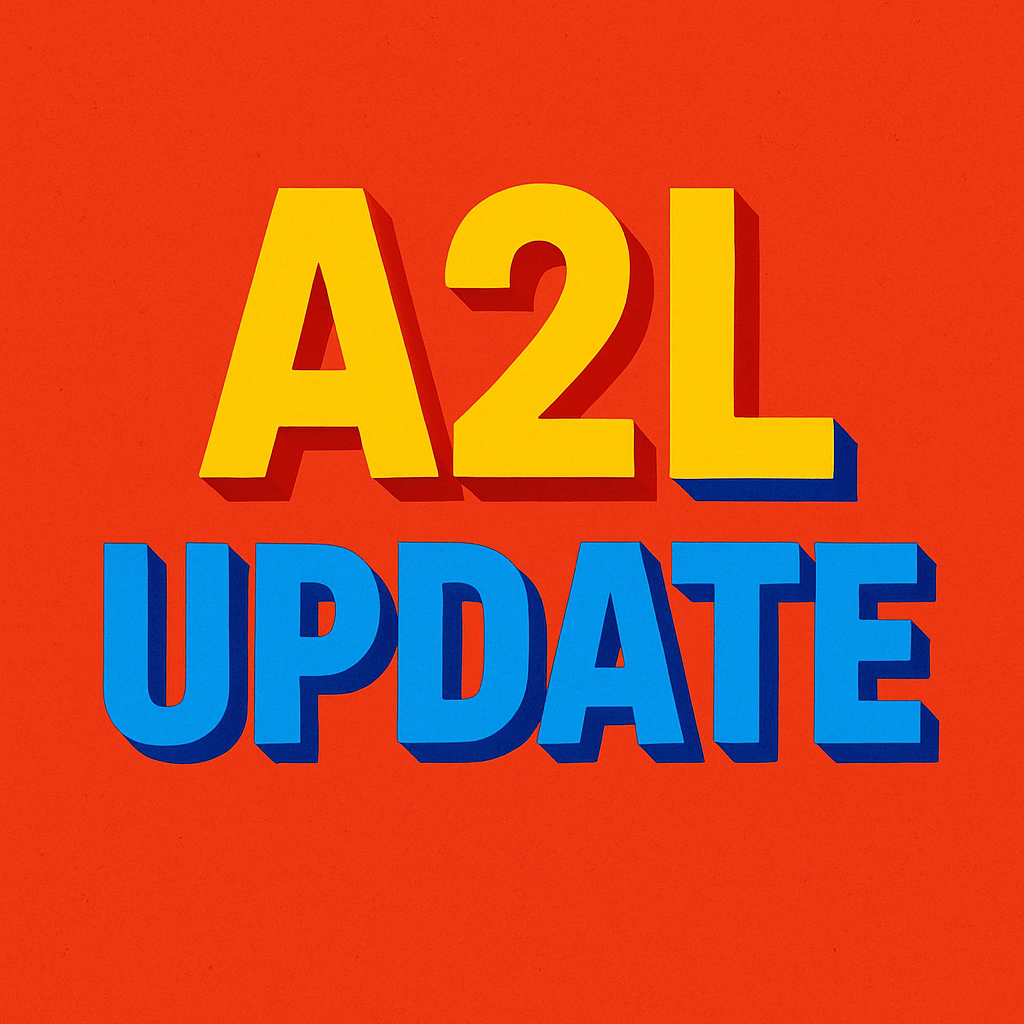 Red background with Yellow copy that says 
